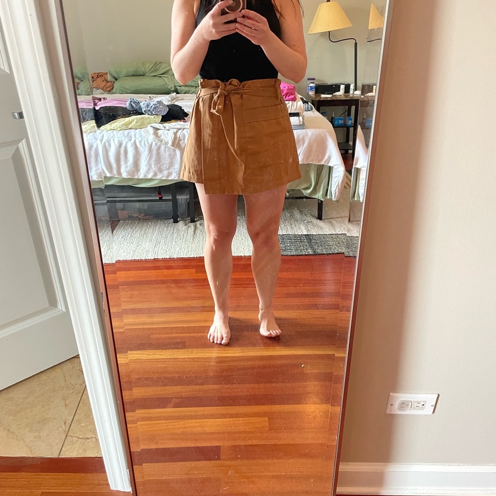 Elodie Tan Mini Skort